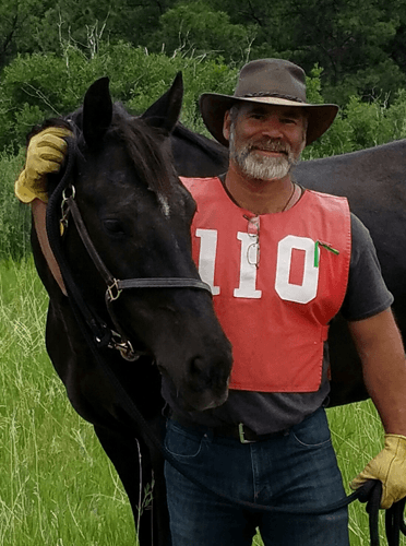 Chiropractor Colorado Springs CO Dr Lee Blackwood & horse